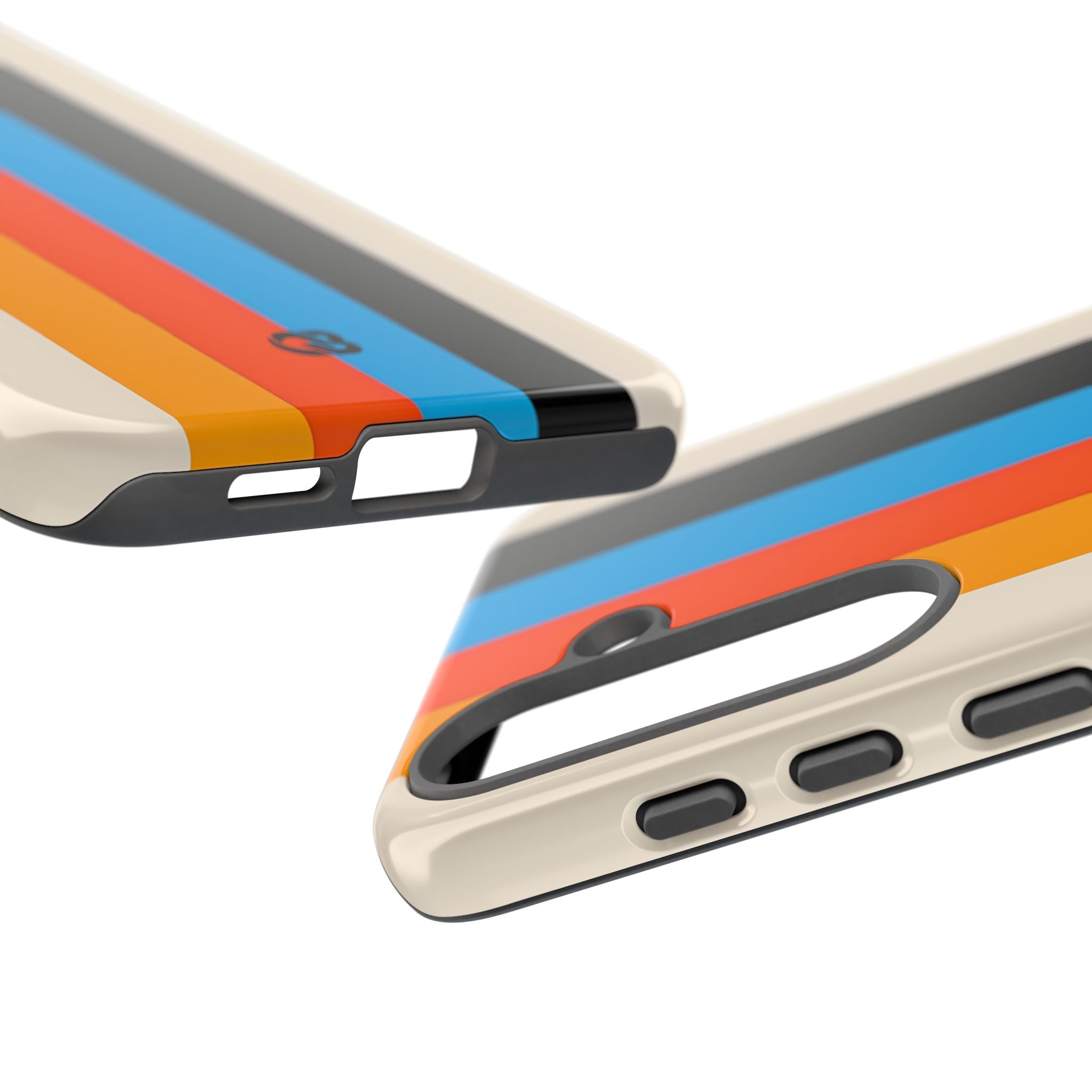 Retro Racing Stripes · Tough Custodia per Samsung