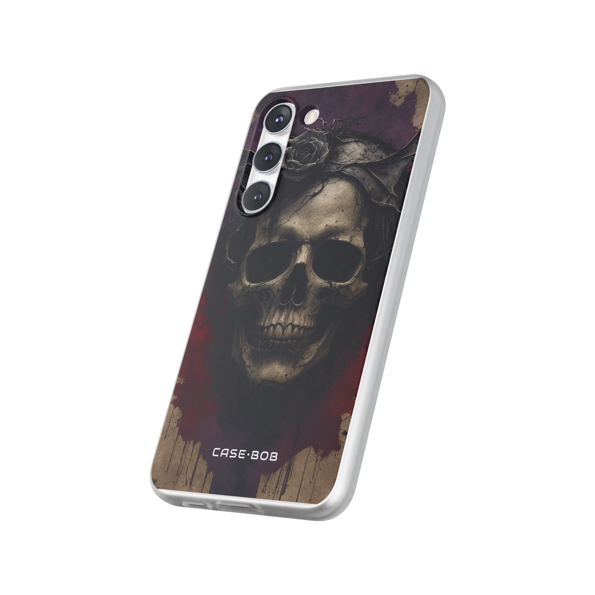 Gothic Skull Crown Samsung S23 Plus Case - Soft
