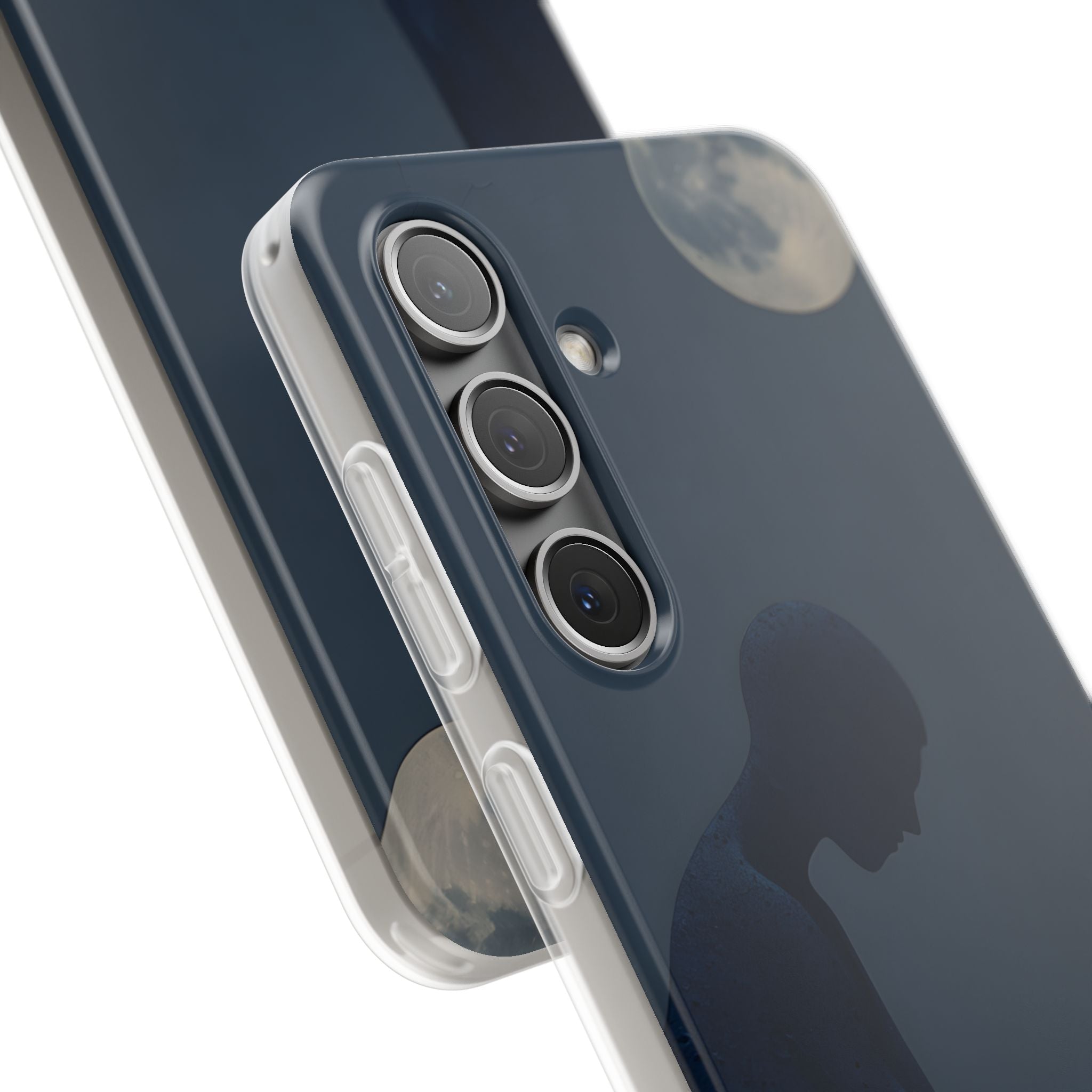 Obsidian Lunar Orb · Soft Handyhülle für Samsung