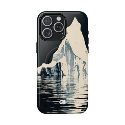 Blue Tough 2.0 Magsafe Phone Case for iPhone - Frozen Navy Monolith