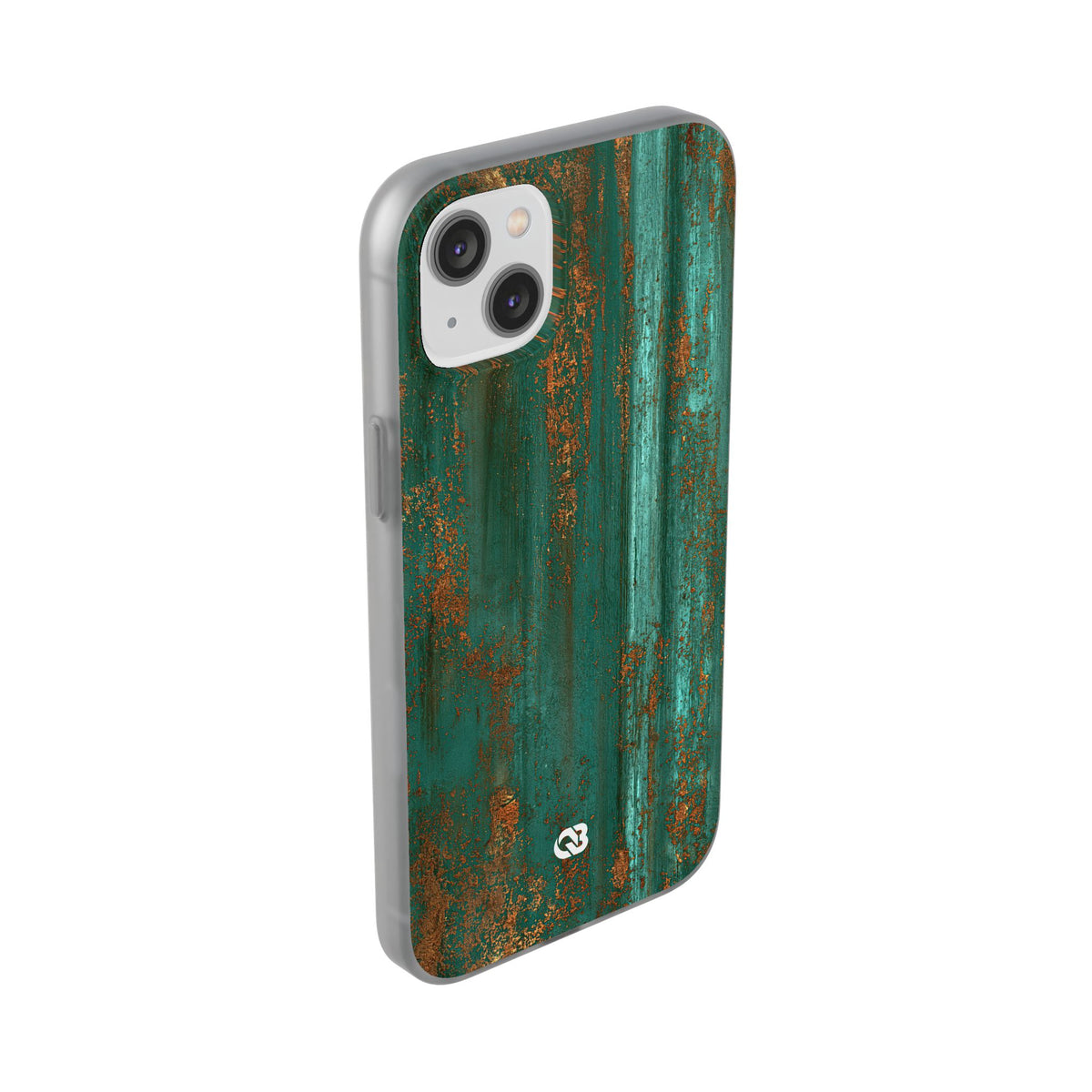 Oxidized Verdigris · Lite Phone Case for iPhone ·  Teal