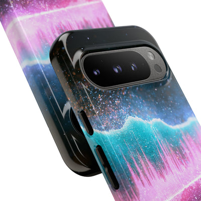 Digital Frequency · Tough Phone Case for Pixel ·  Pink