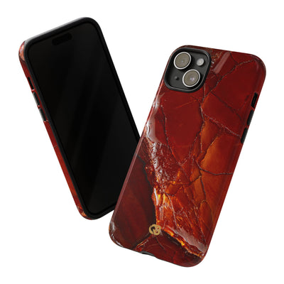 Amber Embrace · Tough Phone Case for iPhone · Brown