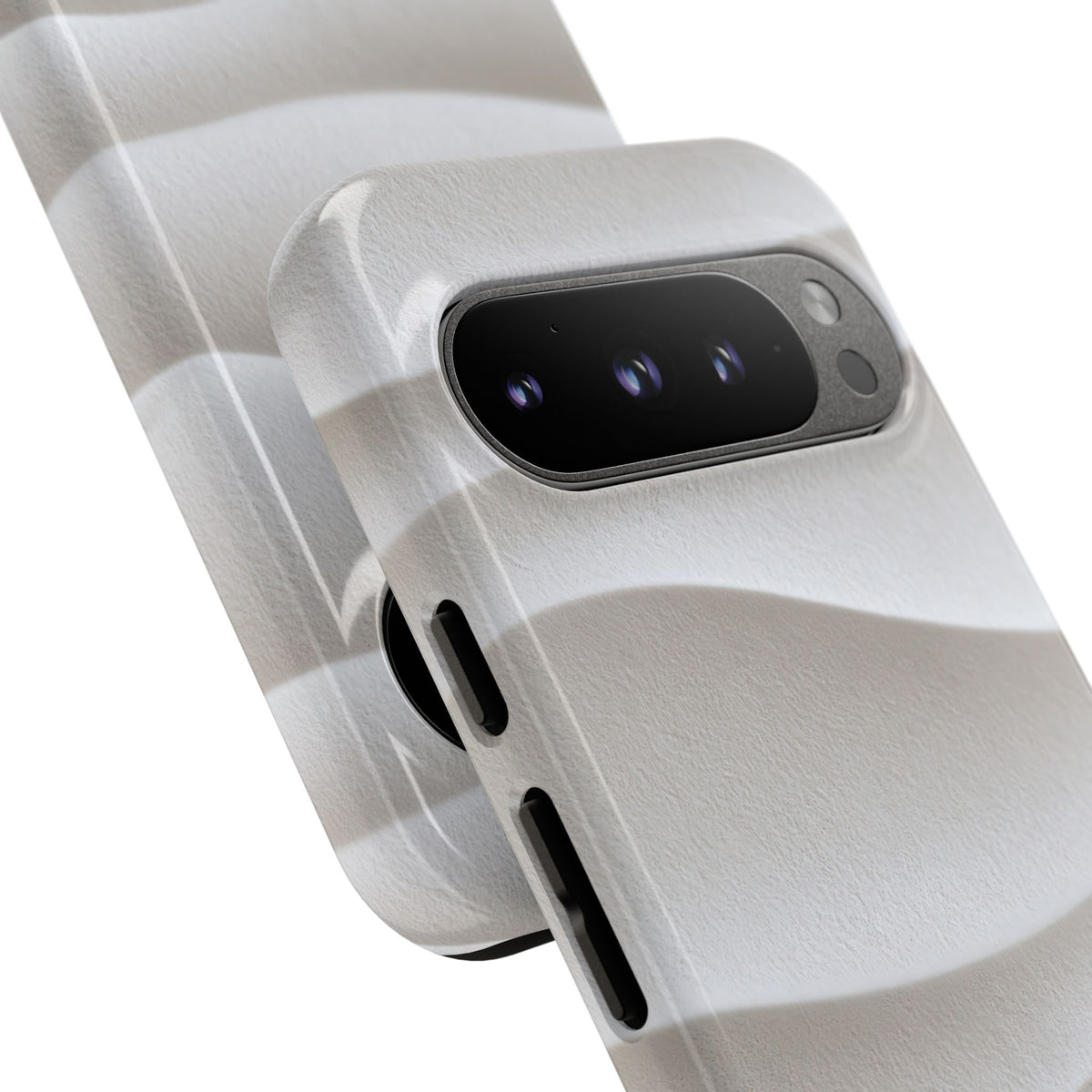 Sculpted Dune Relief · Tough Phone Case for Pixel ·  White