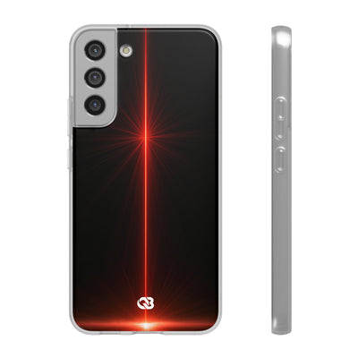 Red Lite Phone Case for Samsung - Crimson Flare Vector