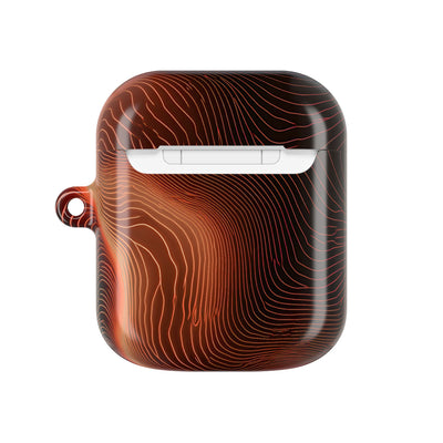 Caldera Ridge · Hard Case for AirPods & AirPods Pro · Orange