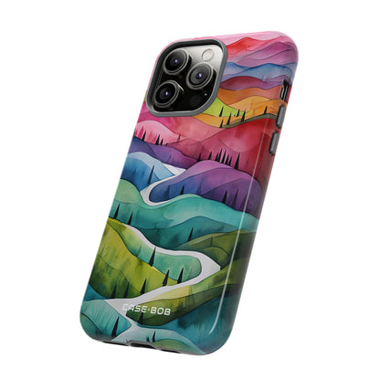 Winding Verdure iPhone 14 Pro Max - Kova suojakotelo