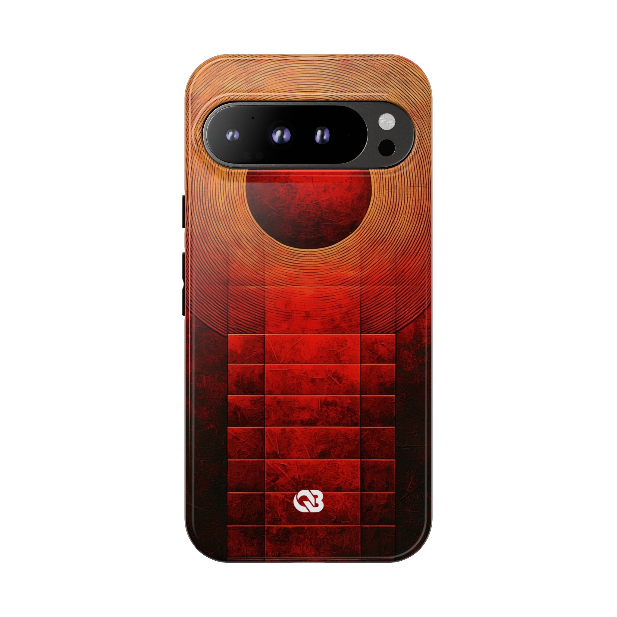Crimson Solar Halo · Tough Phone Case for Google Pixel