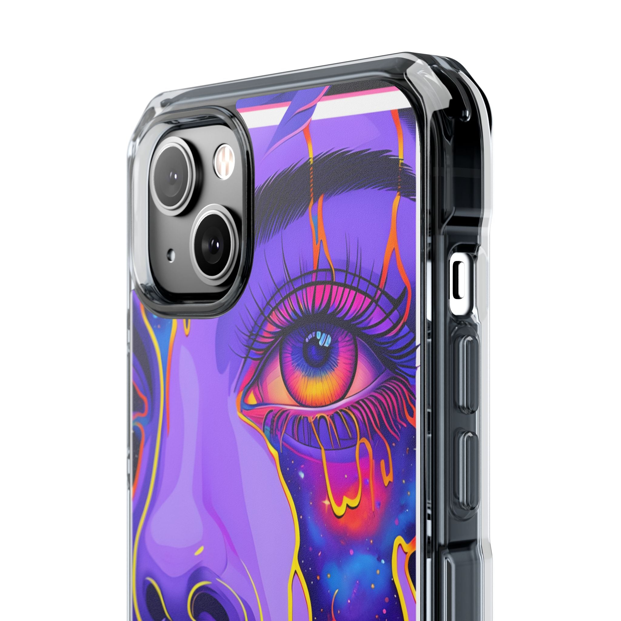 Violet Cosmic Gaze · Impact Custodia per iPhone · Magsafe