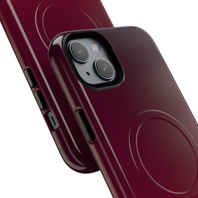 Red Tough 2.0 Magsafe Phone Case for iPhone - Deep Sangria Gradient