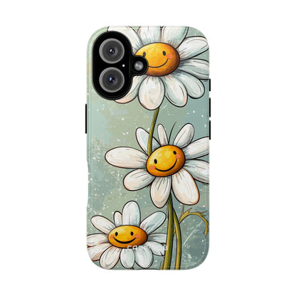 Sunny Daisy Smiles iPhone 16 Case - Tough