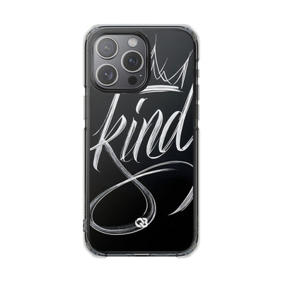 Noir Crown Script · Impact Phone Case for iPhone · Magsafe