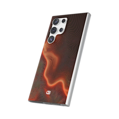 Caldera Ridge · Lite Phone Case for Samsung · Orange