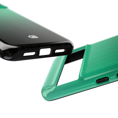 Emerald Cascade · Tough Phone Case for Pixel ·  Green