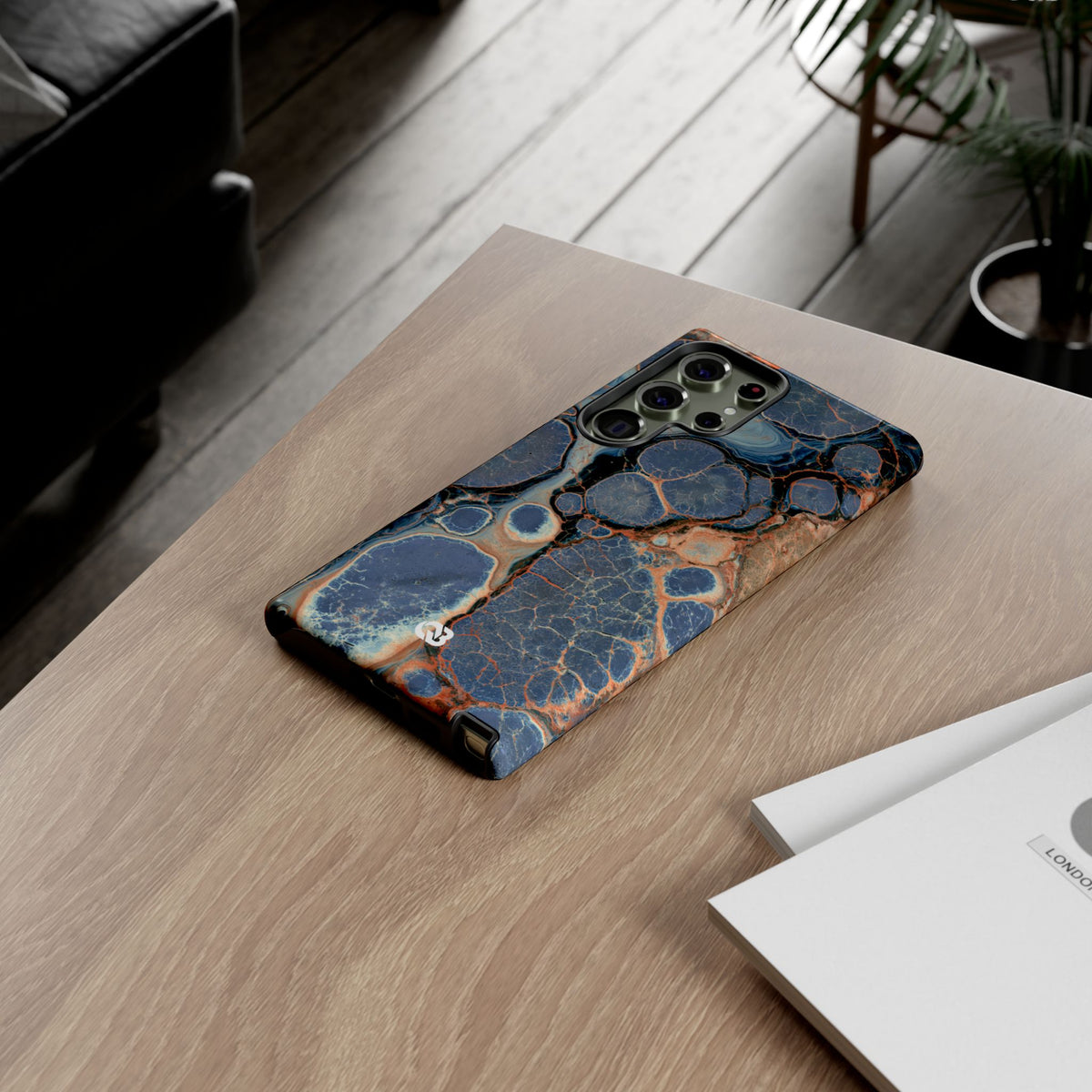 Astral Orb Resonance · Tough Phone Case for Samsung · Blue