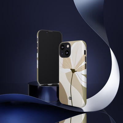 Soft Petal Bloom · Tough Phone Case for iPhone · Beige