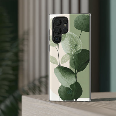 Layered Eucalyptus Study · Lite Phone Case for Samsung · Green