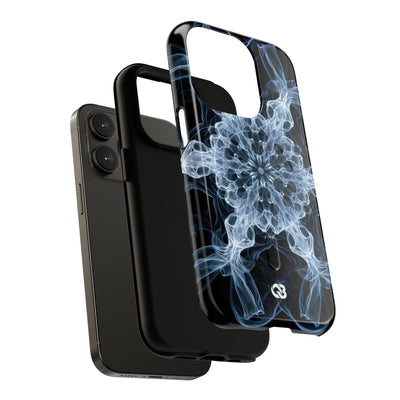 Blue Tough 2.0 Magsafe Phone Case for iPhone - Glacial Smoke Crown