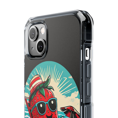 Ρετρό Παραλιακό Μούρο · Impact Θήκη για iPhone · Magsafe