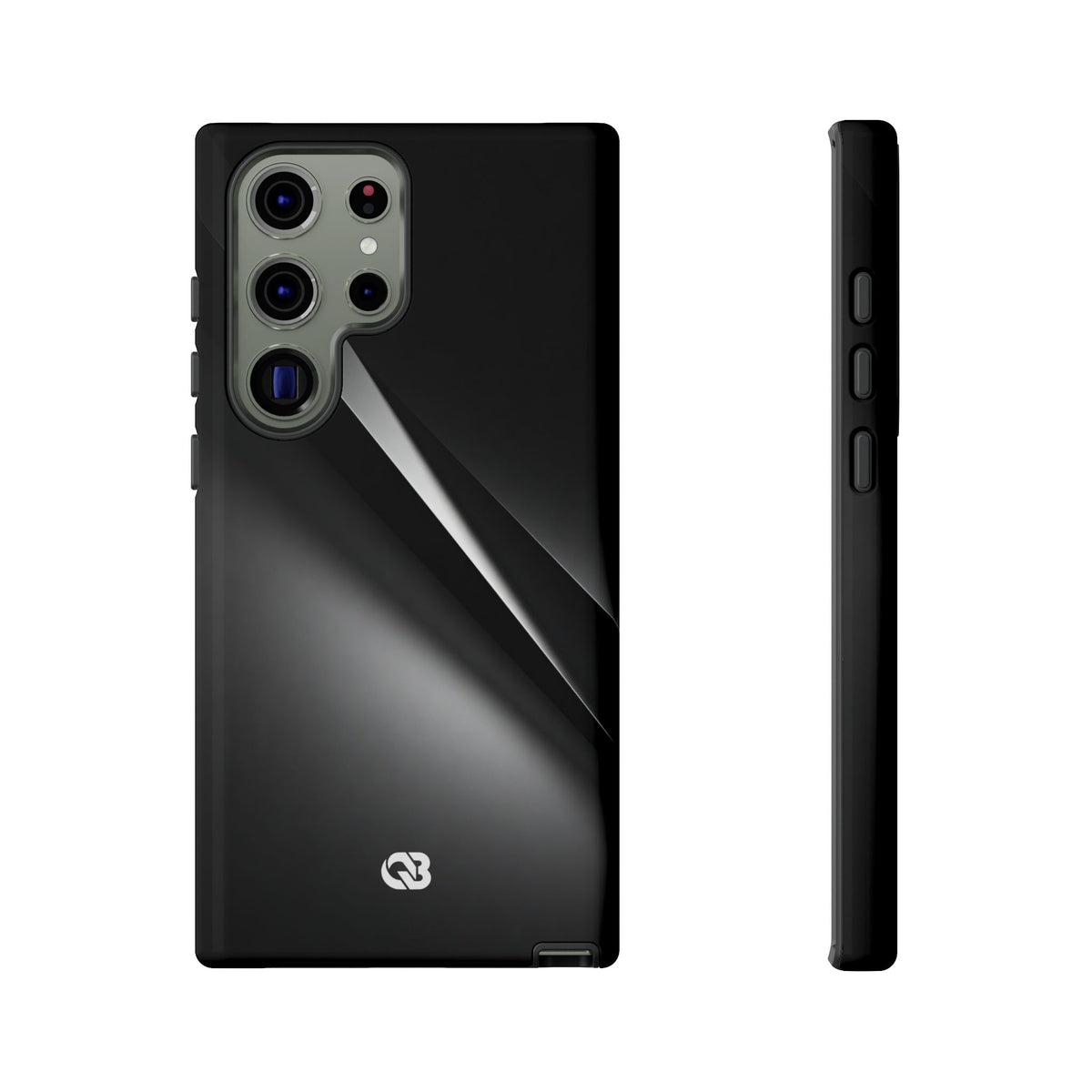 Obsidian Ridge · Tough Phone Case for Samsung · Black