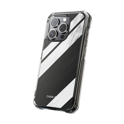 Distressed Stripe Motion iPhone 15 Pro Case - Impact