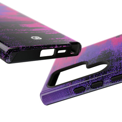 Neon Signal Shift · Tough Phone Case for Samsung · Purple
