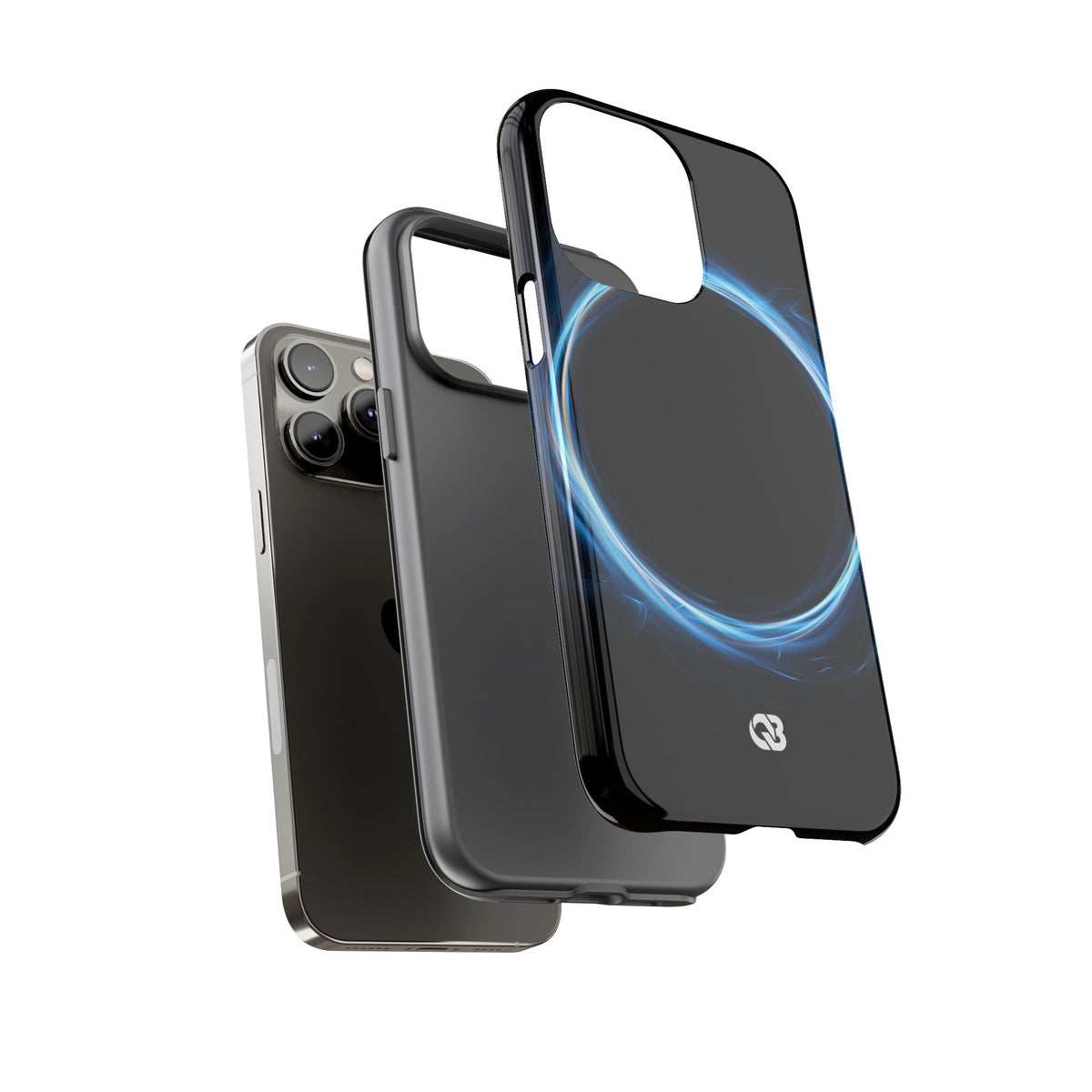 Luminous Corona · Tough Phone Case for iPhone · Blue