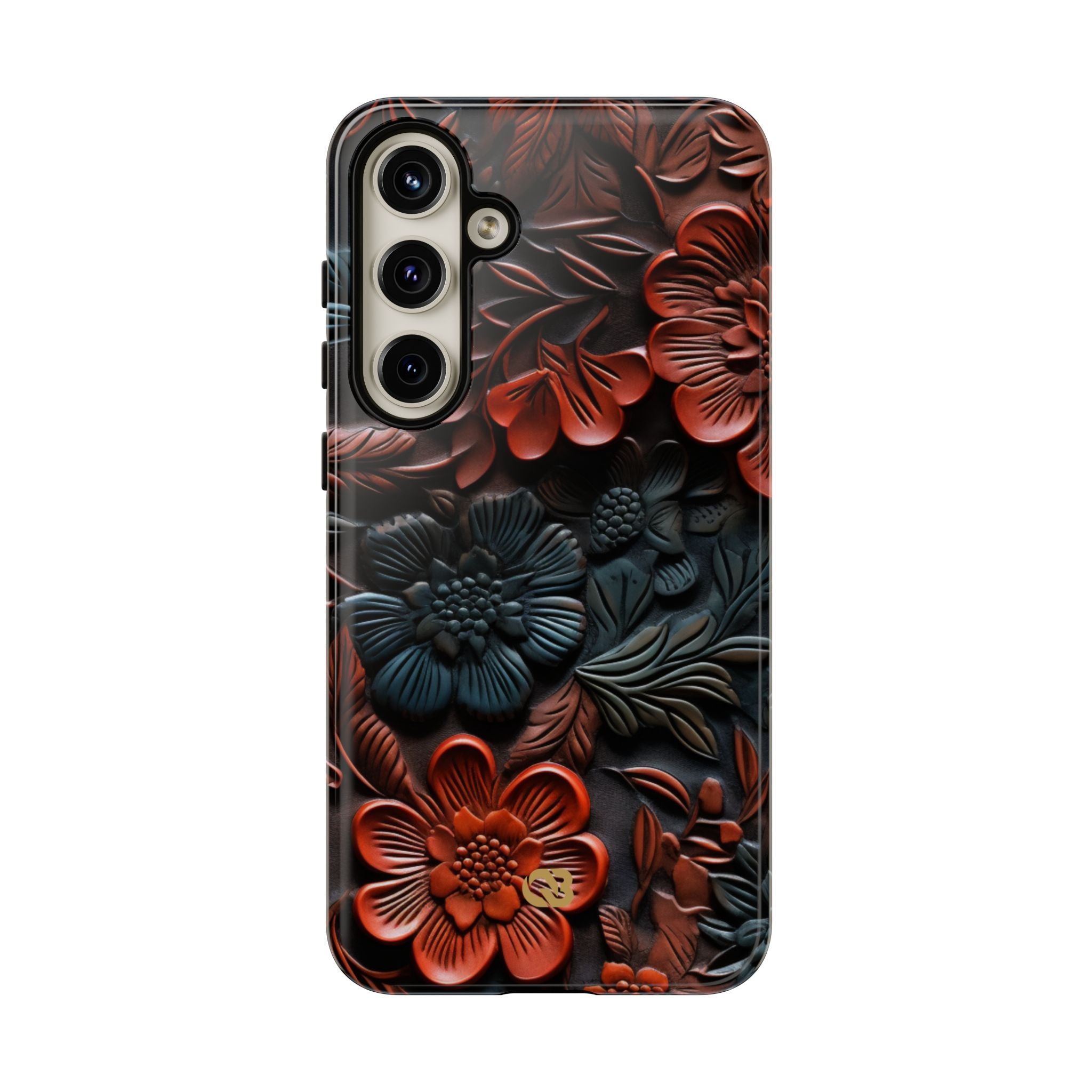 Carved Earth Bloom · Tough Mobilskal för Samsung