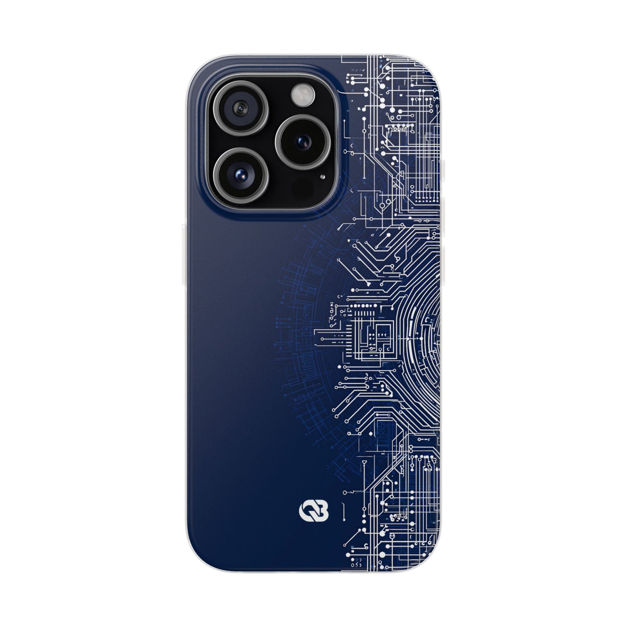 Blue Lite Phone Case for iPhone - Cobalt Circuit Logic