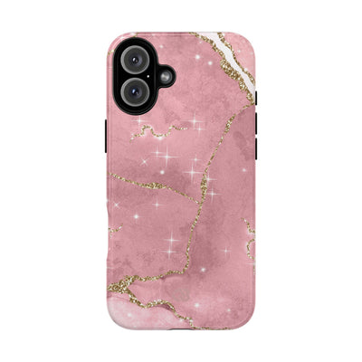 Rose Sparkle Marble · Tough Phone Case for iPhone