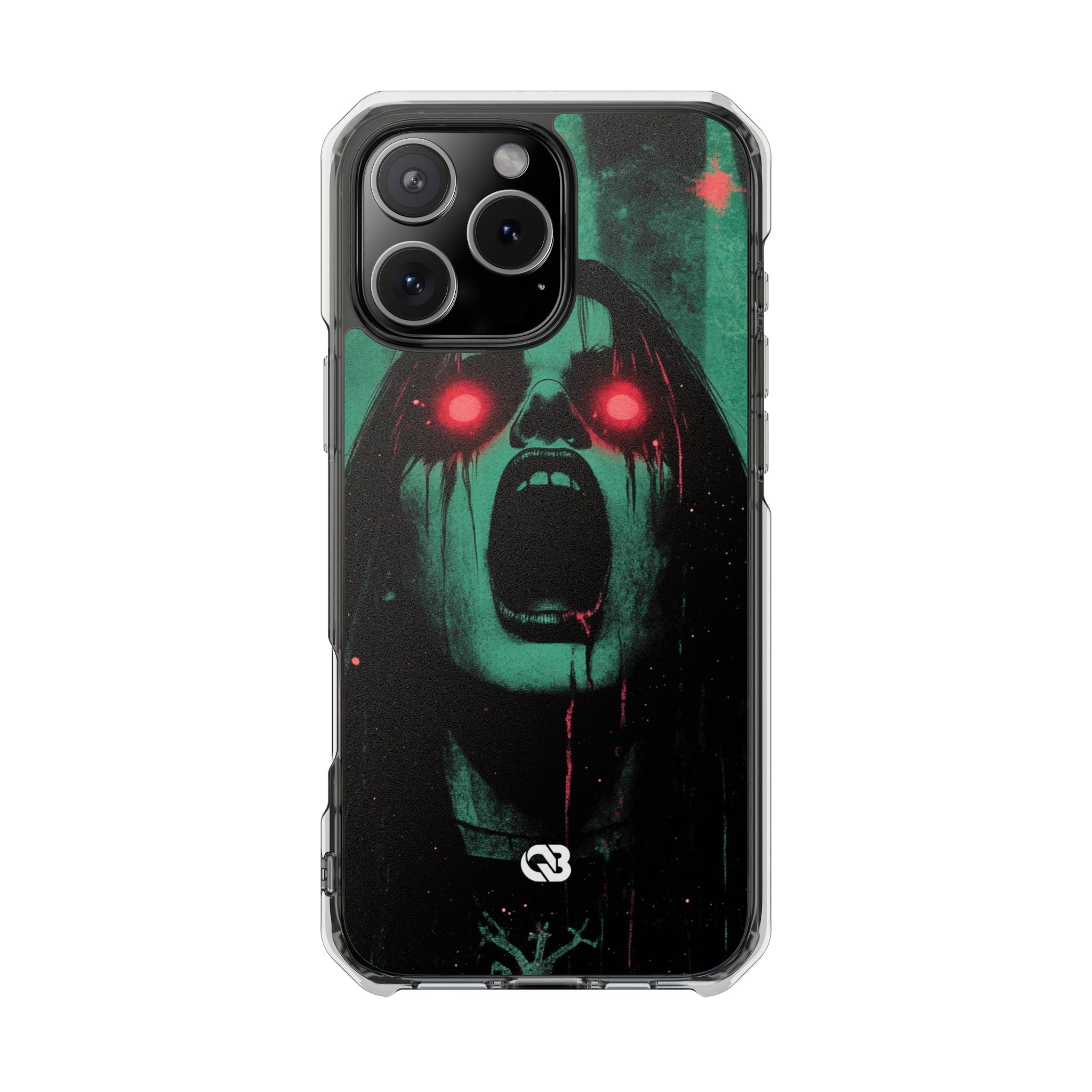 Crimson Emerald Scream · Impact Phone Case for iPhone · Magsafe