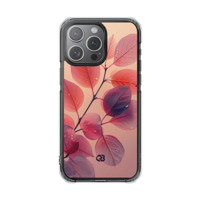 Dewy Magenta Foliage · Impact Custodia per iPhone · Magsafe