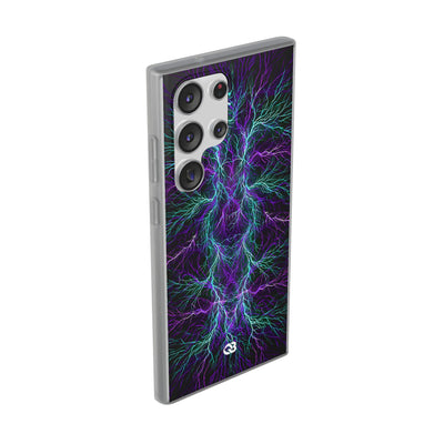 Electric Plasma Arbor · Lite Phone Case for Samsung · Purple