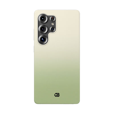 Green Lite Phone Case for Samsung - Bone Sage Fade