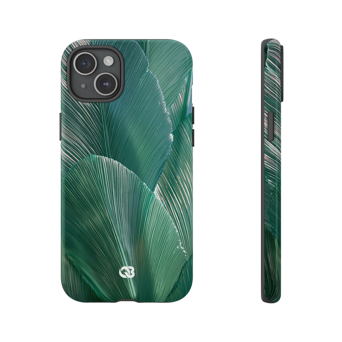 Translucent Fan Palm · Tough Phone Case for iPhone · Teal
