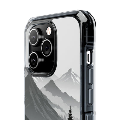 Grey Impact MagSafe Phone Case for iPhone - Granite Ridge Mist