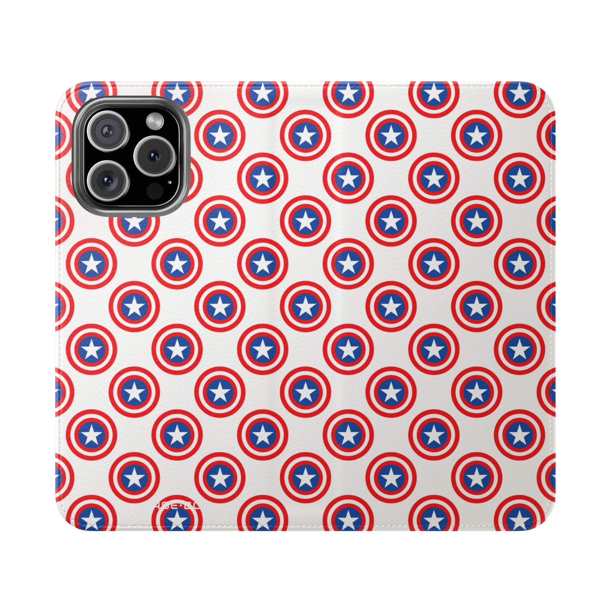 Star Shield Pattern - iPhone 16 Max Case - Wallet