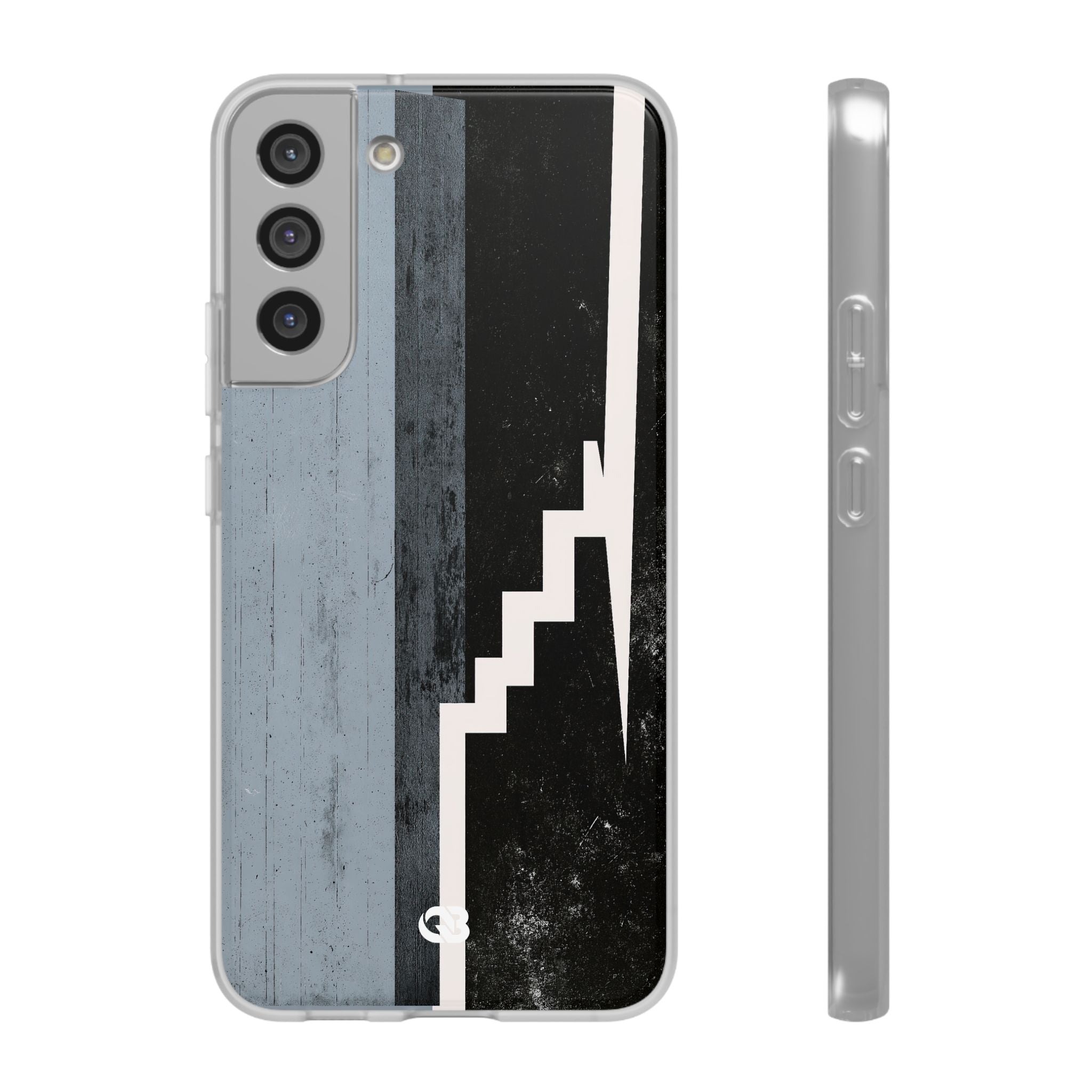 Grey Lite Phone Case for Samsung - Industrial Concrete Void