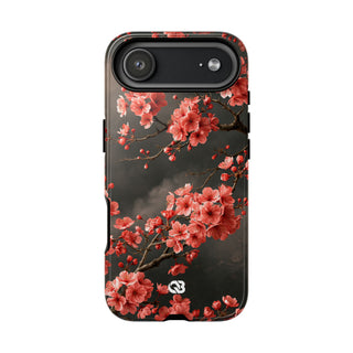 Dark Sakura Nocturne · Tough Phone Case for iPhone · Black