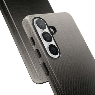 Grey Tough Phone Case for Samsung - Faded Sand Mesh