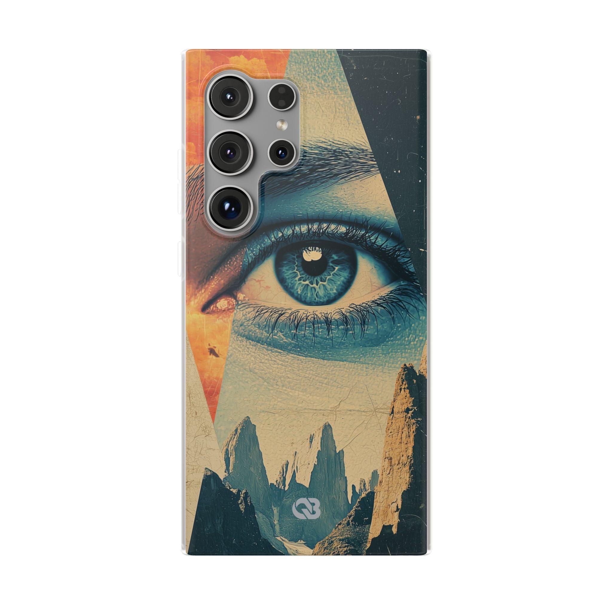 Fragmented Peak Gaze · Coque de téléphone Soft pour Samsung