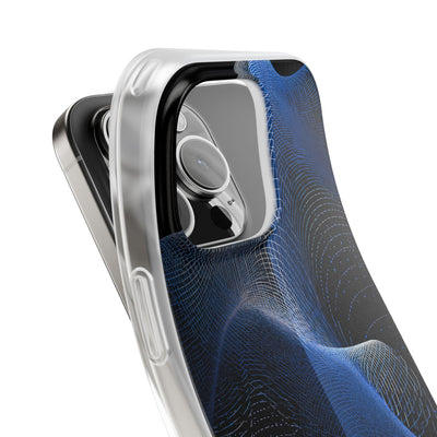 Blue Lite Phone Case for iPhone - Electric Blue Flux