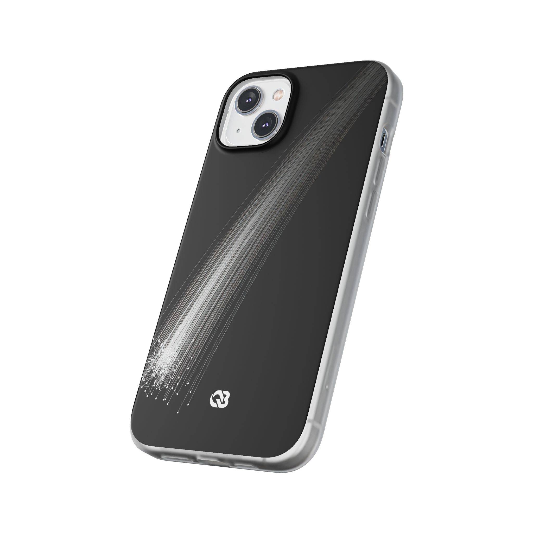 Black Lite Phone Case for iPhone - Linear Velocity Beam