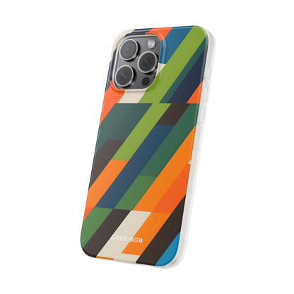 Diagonal Blaze iPhone 15 Pro Max Case - Soft