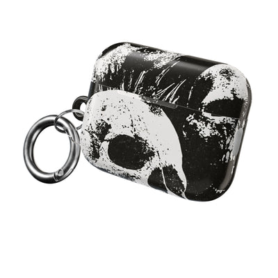 Punk Skull Riot · Hard Case for AirPods & AirPods Pro · Black