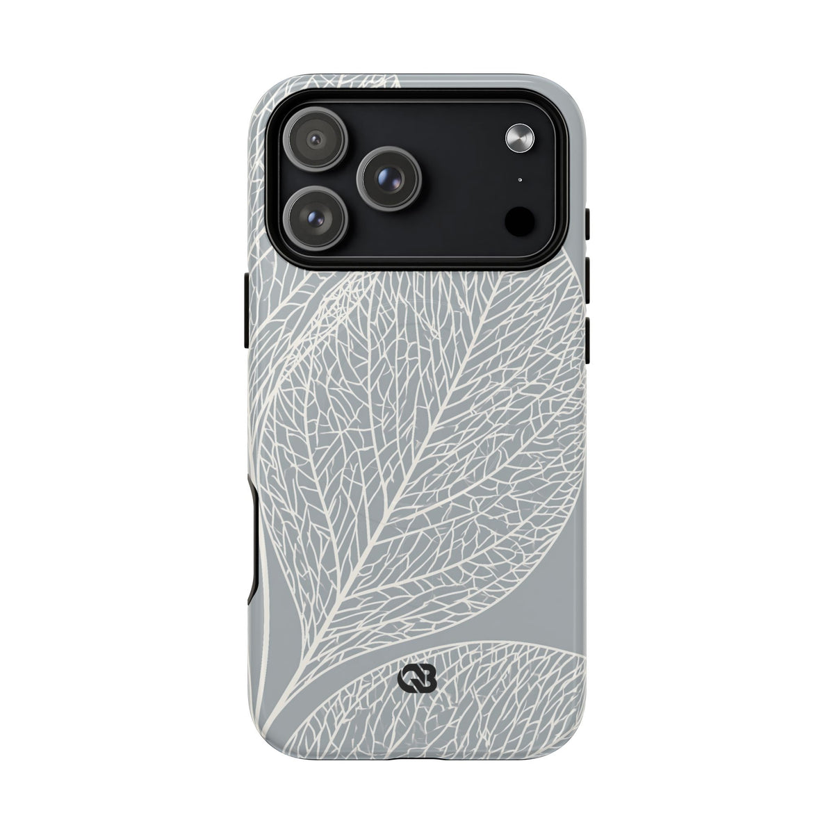 Minimal Leaf Skeleton · Tough 2.0 Magnetic Phone Case for iPhone · Grey