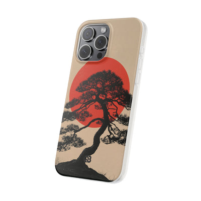 Crimson Pine Solitude · Lite Phone Case for iPhone ·  Beige
