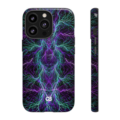 Electric Plasma Arbor · Tough Phone Case for iPhone · Purple