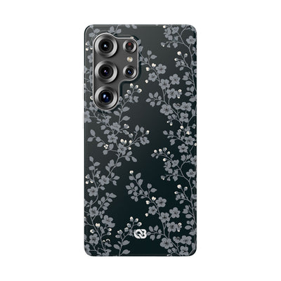 Nocturne Blossom Branch · Lite Phone Case for Samsung · Black