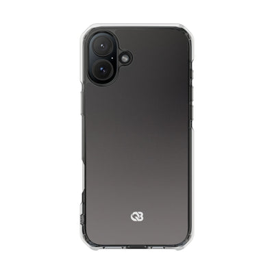 Obsidian Fade · Clear Impact Magnetic Phone Case for iPhone ·  Black